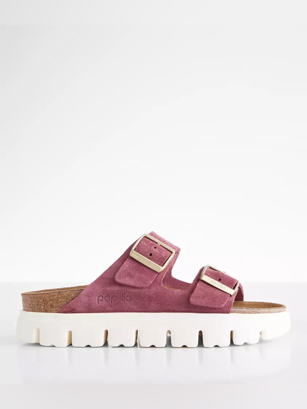 Papillilo by Birkenstock Arizona Chunky Suede Sandal